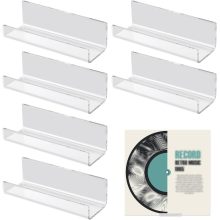 Acrylic Record Wall Rack