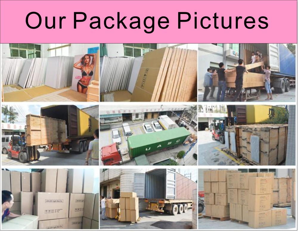 package for the printed flags