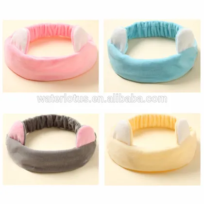 Customized soft sports headband / hairband for women