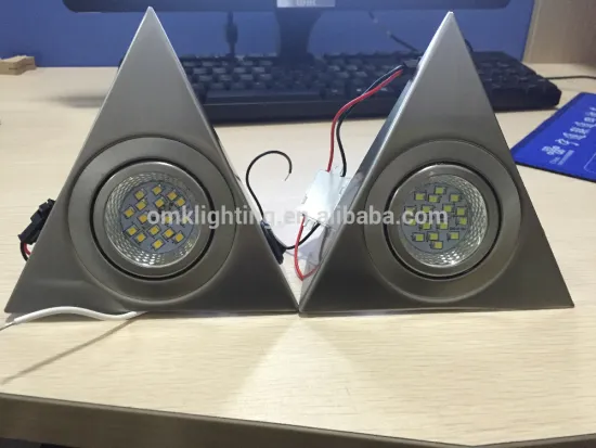 1.5W SMD 2835 triangle iron led wall light and cabinet light
