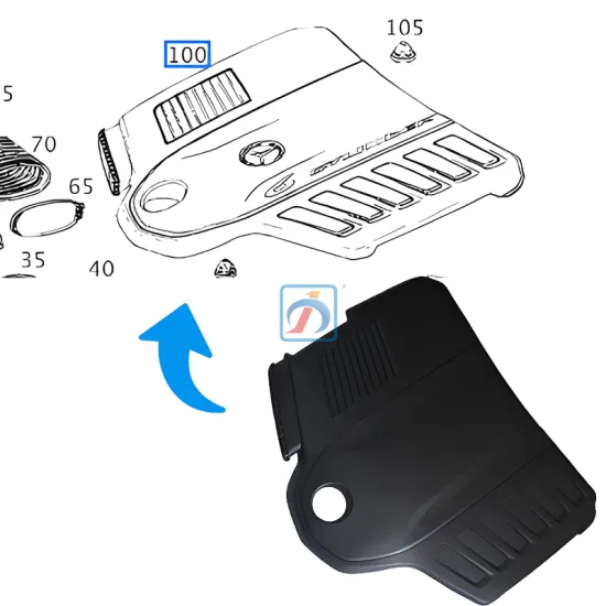Durable Engine Hood Cover Air Filter Box for Mercedes S Class S550 S63 W222