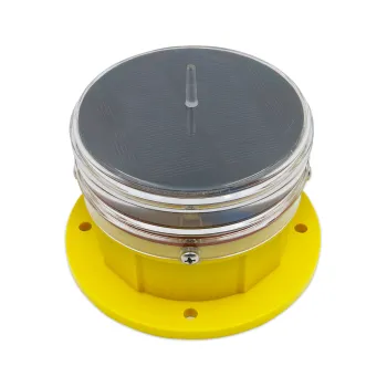 IP68 LED Solar Navigation Light in Blue and Green: Ideal for Aircraft, Marine, and Aviation Use with PC Material