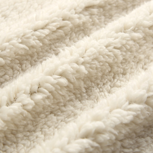 Lamb Cotton Sherpa Polyester Oneside Brushed Sherpa Fabric