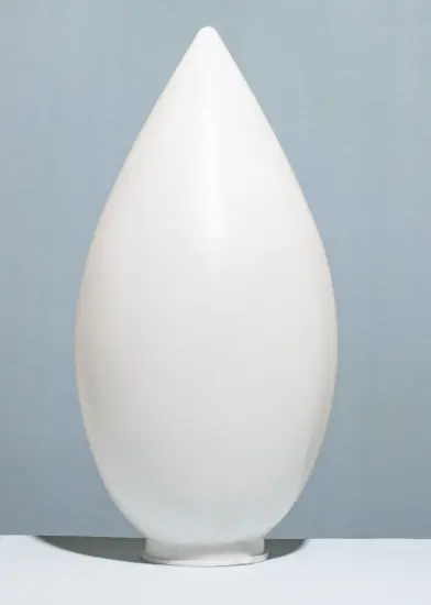 White acrylic lampshade production