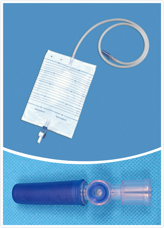 Economic Urine Bag with Sampling Port Valve2