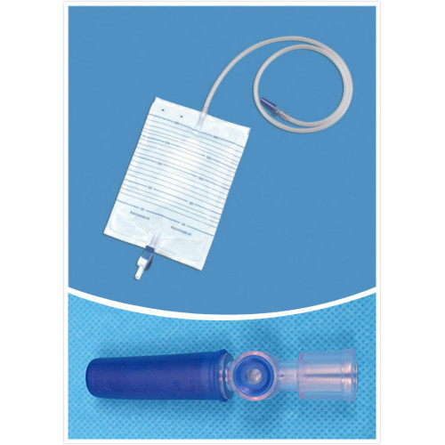 Medical Urine Collector with sampling port outlet