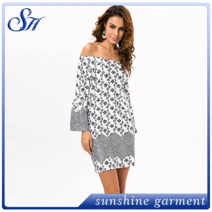 Wholesale colorfu flower milk silk lady dresses