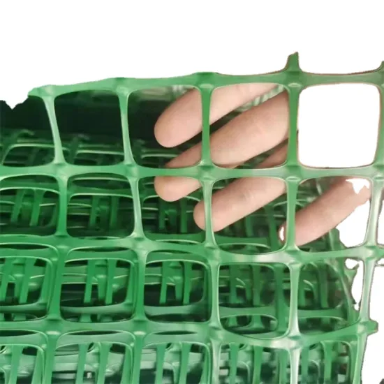 Black or Green PP Polypropylene Plastic Garden Mesh Fence