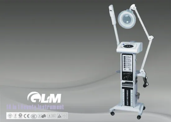 Portable Galvanic High Frequency 14 In 1 Skin Scrubber Multifunction Beauty Equipment