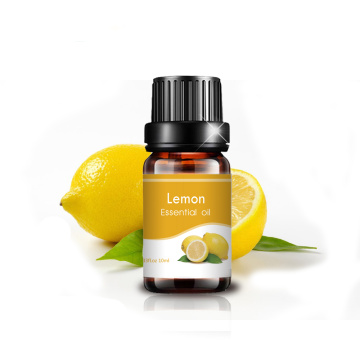 Huile essentielle au citron en gros de qualité cosmétique pour l&#39;arôme