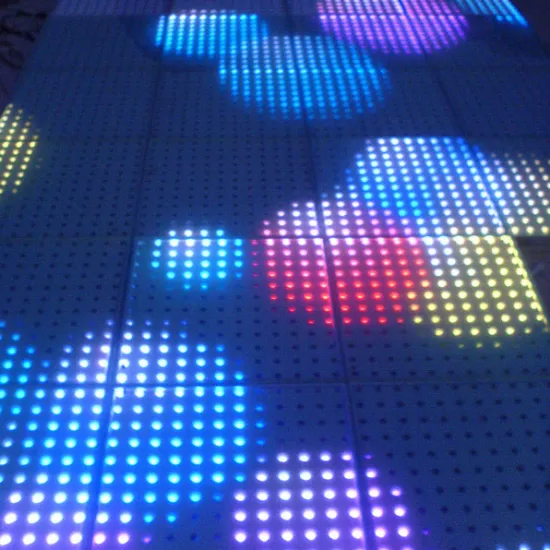 Hot Sale 50x50cm Interactive LED Dance Floor Panels