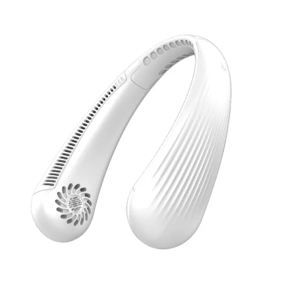 3000mAh Rechargeable Portable Sport Neck Fan with Adjustable 3 Speeds - Hand-Free Cooling Solution