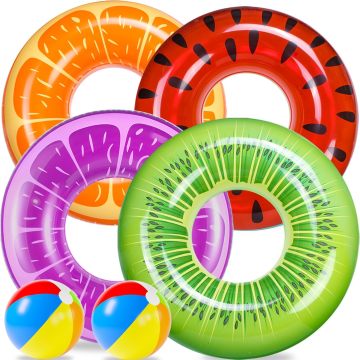 Anpassbare Großhandel aufblasbare Schwimmringe für Poolschwimmer mit PVC -Röhre und Markenlogo