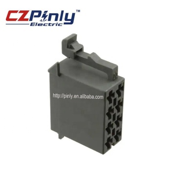 8 Pin Female Grey Tyco AMP Junior Timer Connector 962189-1