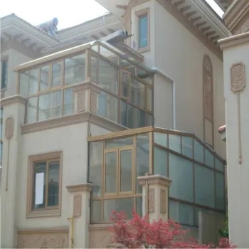 LUXURY DESIGN ALUMINUM SUNROOM,VERANDA GLASS ROOM,DECORATIVE GREEN HOUSE