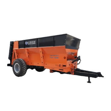 Cattle Waste Processing Semi-Trailer Implement for Livestock Farms