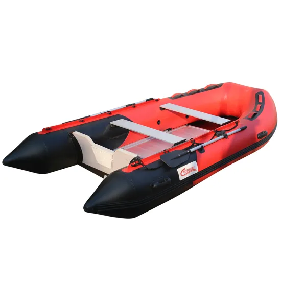 China Factory Premium Inflatable Pedal Catamaran Fishing Boat with Accessories for Sale