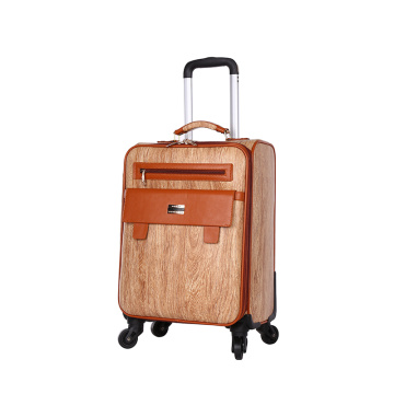 OEM Pu travel leather boarding luggage