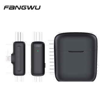 Newest Camera Lavalier Microphone with Charging Case for Mobile Phone: Perfect Audio Solution on the Go