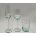 green color champagne glass wine high ball cup