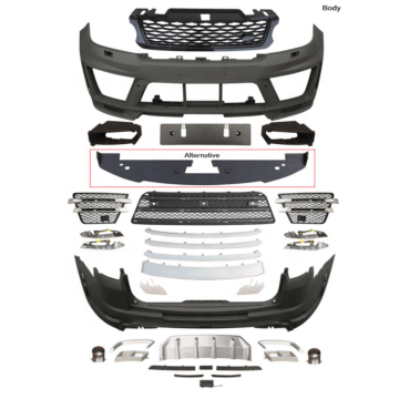 Auto Body Kit for Range Rover Sport 2014-2017: Front and Rear Bumper Kits