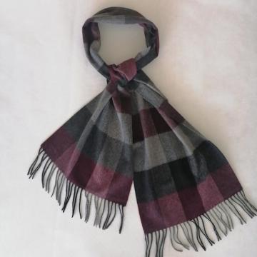Custom Colorful Women check cashmere Scarf