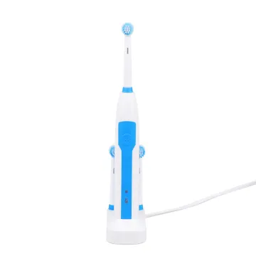Rechargeable Electric Toothbrush with Ni-Mh Battery, Adult Whitening, Soft Polished Bristles, Rotating Head