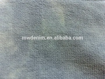 MW Indigo French Terry Knit Denim