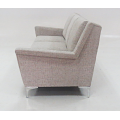 Fabric long sofa for three people