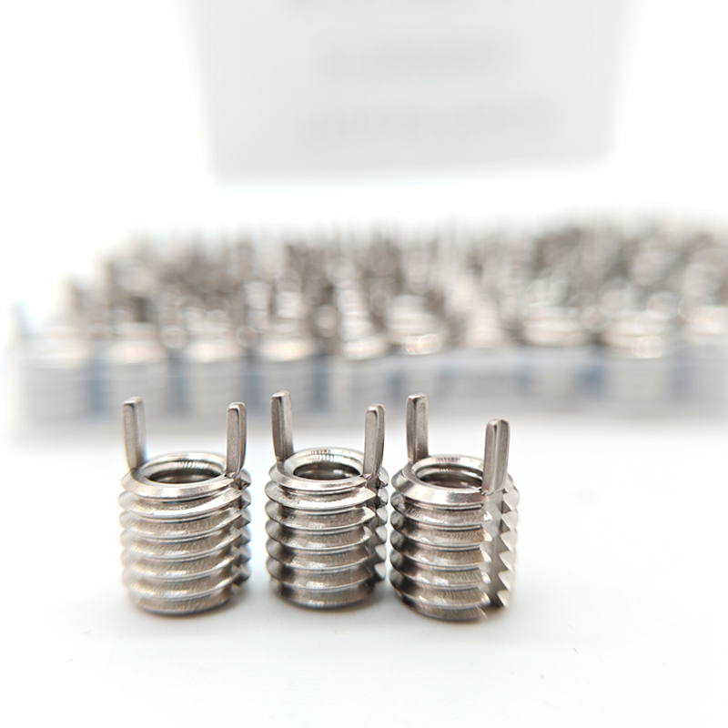 Industrial Heavy Duty Stainless Steel Self-Tapping Insert 1/2-20 Key Locked