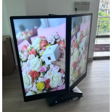 פוסטר דיגיטלי חיצוני דו צדדי מואר במיוחד