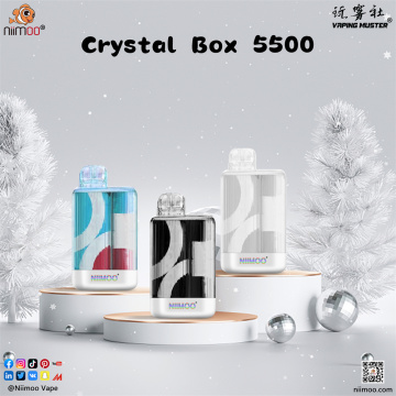 Crystal Box E-papieros 5500 Puffs