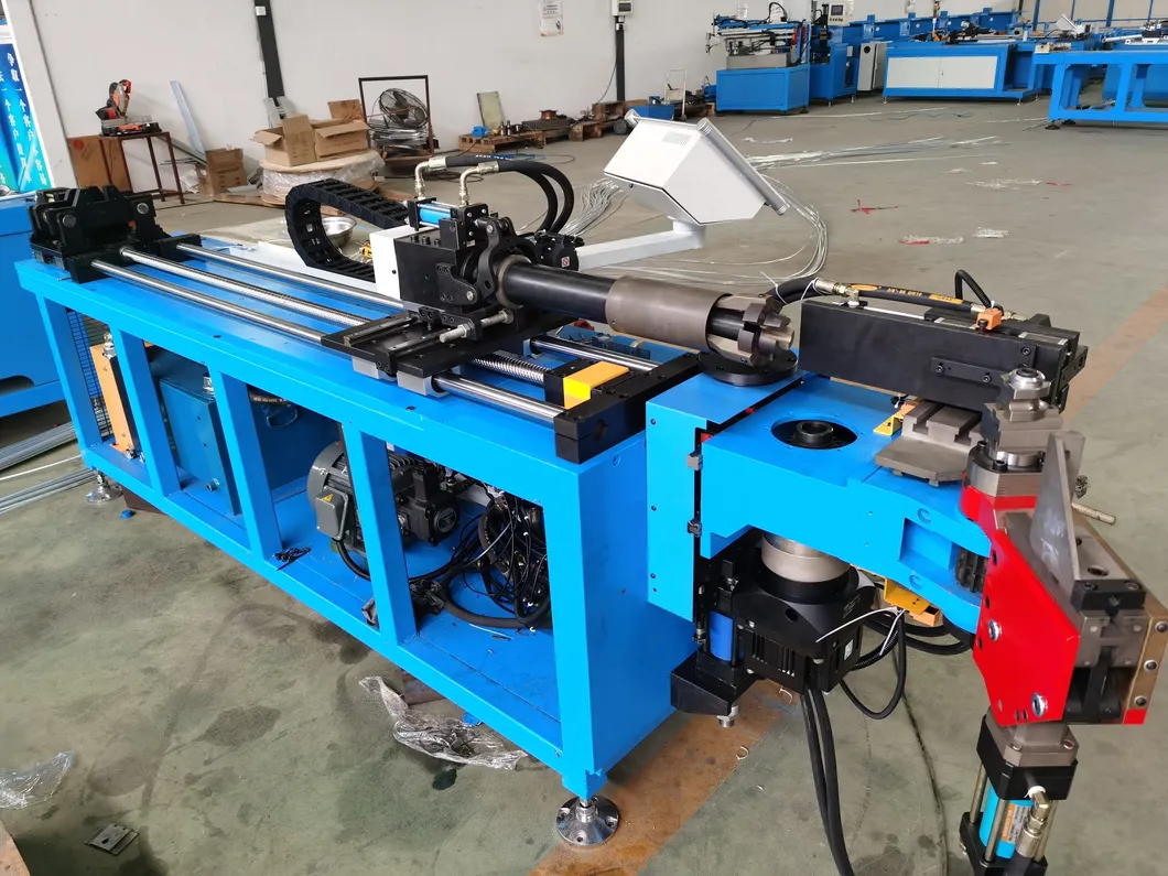 Professional CNC Copper Tube Hole Punching Pipe Bending Machine