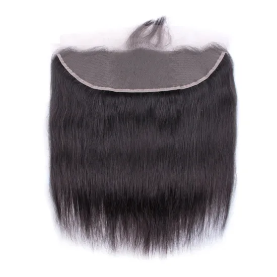 Transparent Swiss Lace Frontal 8"-20" Virgin Hair Free Part Lace 13x4 Natural Color China Suppliers