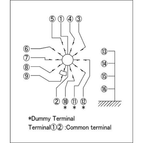 Seven Gear Mode Changeover Switch