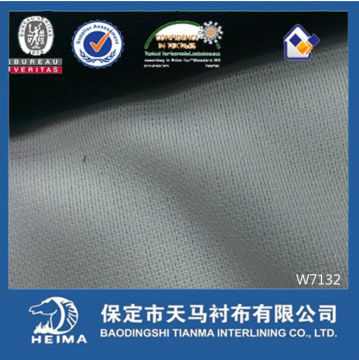 Top fuse interlining&linings weft-insert warp knitted woven fusible interlining W7132