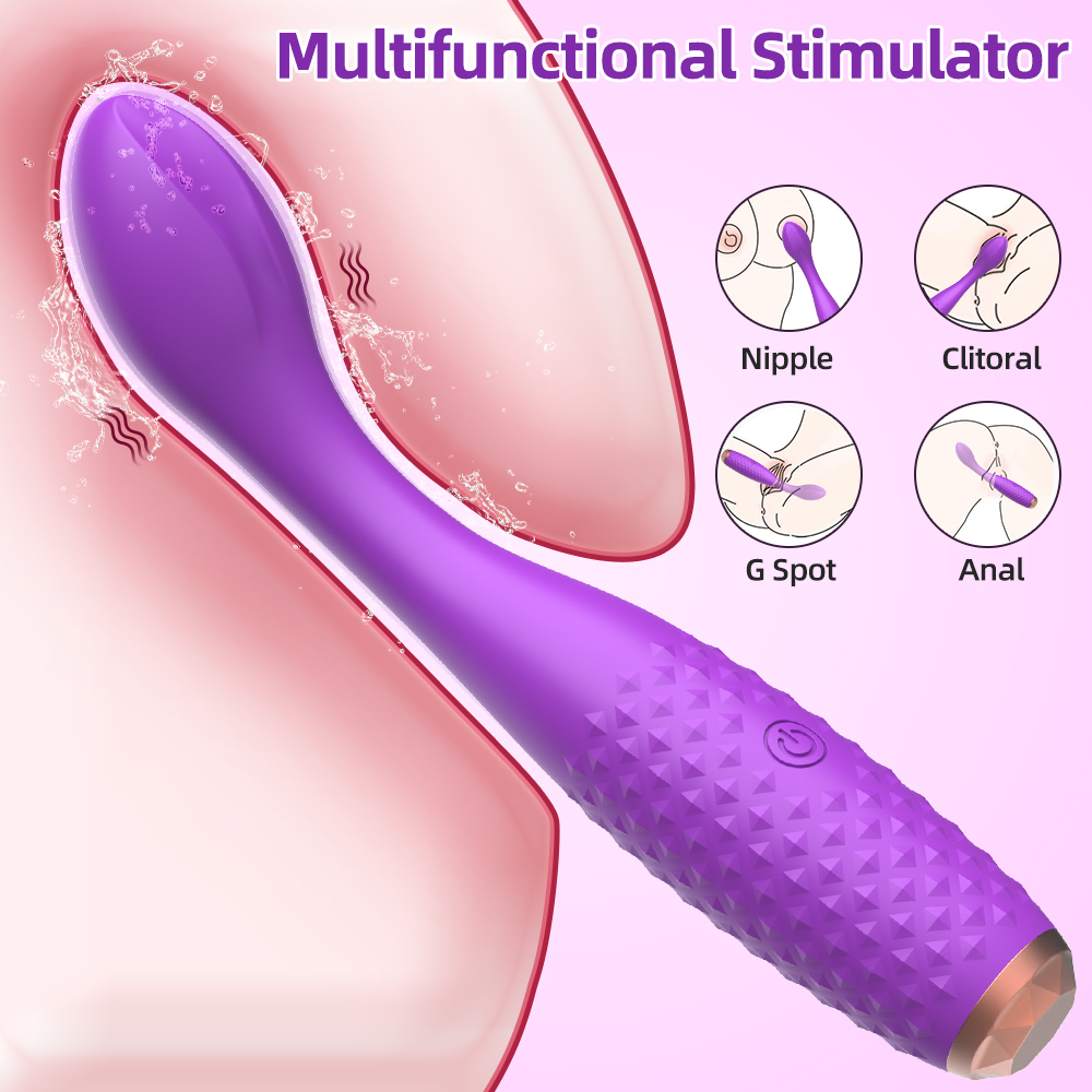 Soft Female Vibrator with Multiple Vibration Modes