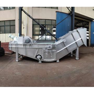 Hydraulic slag extractor conveyor