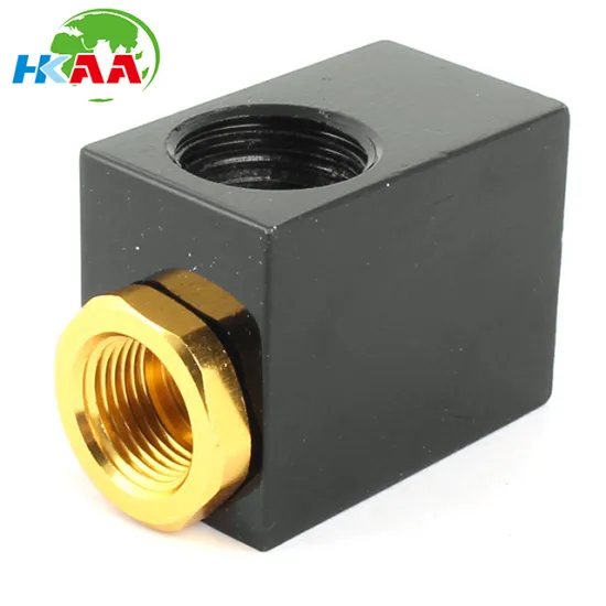 CNC Machining Aluminum Pneumatic QE-04 Air Quick Exhaust Valve