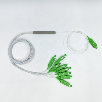 Splitter PLC in fibra ottica Yuanyi di alta qualità: modelli 1x8 e 1x16 con connettori APC UPC per applicazioni FTTH