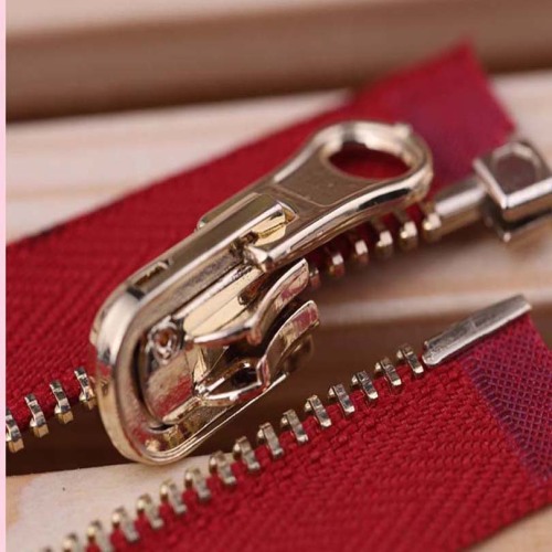 Provision 12inch separating metal zipper for jacket