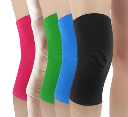 High elastic compression nylon sports knee sleeves