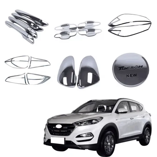 FIT FOR Hyundai TUCSON 2015-2018, 2020 CHROME Full Combo Accessory Kit