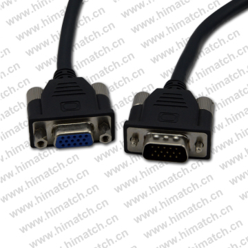 High Flexible VGA Male to Female Extension Cable