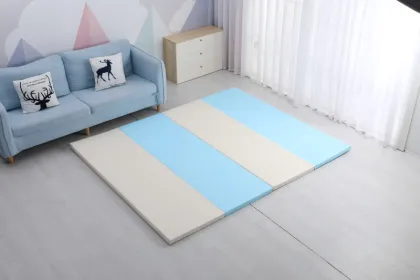 Eco-Friendly Baby Play Mat Crawling PU Folding Mat