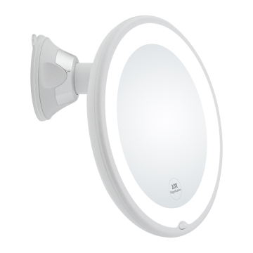 7-inch Lighted Magnifying shower Mirror