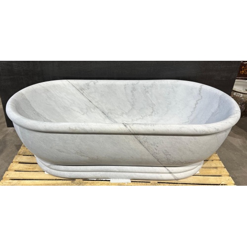 手作りの大理石の浴槽ユニークなスタイルの特注フィット