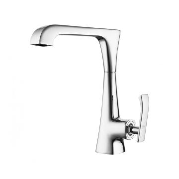 Brass Single Lever Kitchen Mixer