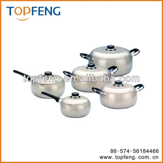 PAN SET OF 10, Silver/non-stick pan set/fry pan set/Pots and pans set