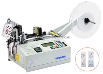 Automatic Cutting Machine for Trademark Cool and Hot Knife